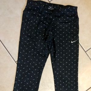Nike dri fit full length running tight